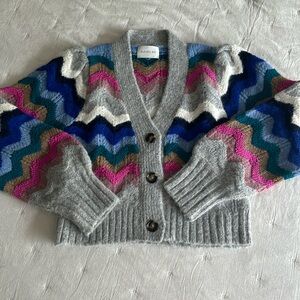Eleven Six zig zag cardigan